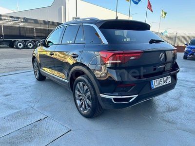 Usado VW T-Roc R-line 150 CV (110 kW) 2022 Negro SUV