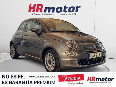 Usado Fiat 500C Dolcevita 70 CV (51 kW) 2021 Gris / plata Descapotable
