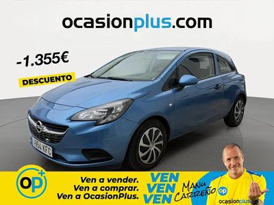 Usado Opel Corsa Expression 75 HP (55 kW) 2017 Azul Citadino