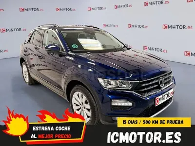 Usado VW T-Roc Advance 150 CV (110 kW) 2018 Azul SUV