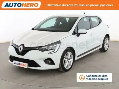 Usado Renault Clio V Intens 91 CV (66 kW) 2021 Blanco Berlina