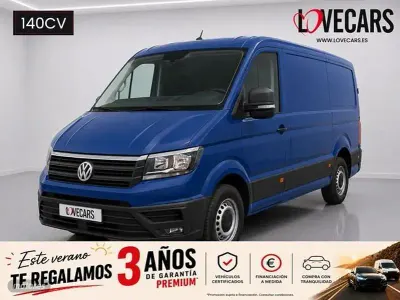 Usado VW Crafter 140 CV (102 kW) 2021 Azul Van