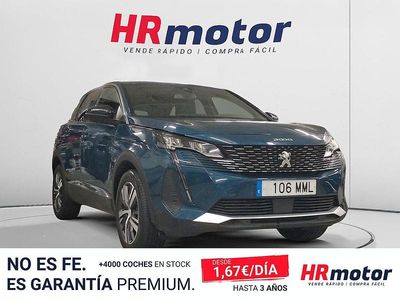 Usado Peugeot 3008 Allure 131 CV (96 kW) 2023 Azul SUV
