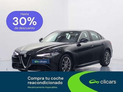 Usado Alfa Romeo Giulia 150 CV (110 kW) 2016 Negro Berlina
