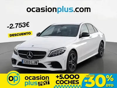 Usado Mercedes C200 160 CV (117 kW) 2020 Blanco Berlina