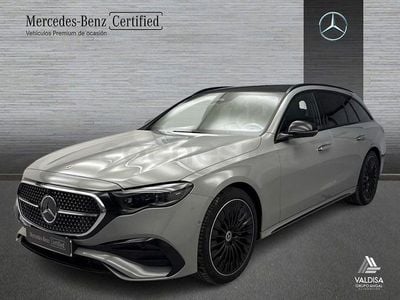 Usado Mercedes E220 197 CV (144 kW) 2025 Gris / plata Familiar