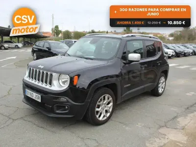 Usado Jeep Renegade Sport 120 CV (88 kW) 2016 Negro SUV