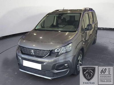 Usado Peugeot Rifter GT 130 CV (95 kW) 2020 Gris / plata Monovolumen
