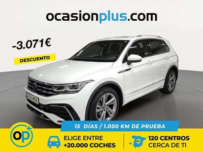 Usado VW Tiguan R-line 150 CV (110 kW) 2022 Blanco SUV