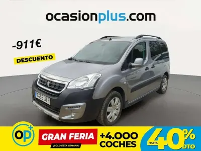 Usado Peugeot TePee Outdoor 99 CV (72 kW) 2016 Gris Van