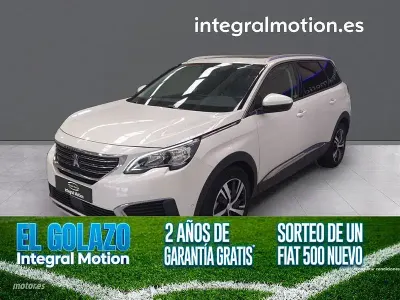 Usado Peugeot 5008 GT-line 130 CV (95 kW) 2019 Blanco SUV