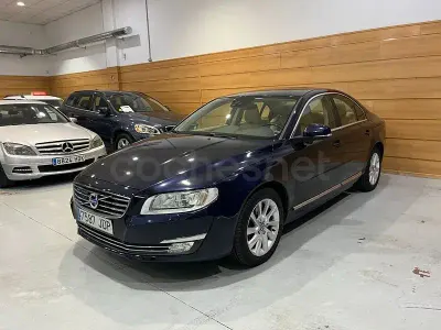 Usado Volvo S80 Summum 215 CV (158 kW) 2015 Azul Berlina