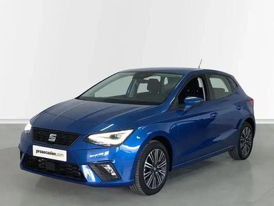 Brugt Seat Ibiza Style 110 HK (80 kW) 2021 Blå Hatchback