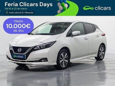 Usado Nissan Leaf Acenta 110 kW (150 CV) 2021 Blanco Utilitario