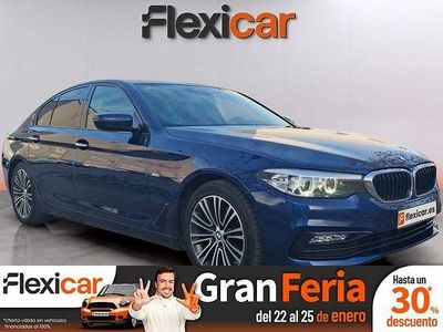 Azul Usado 2017 BMW 520 Efficient Dynamics Berlina | 23.990 € (Un poco caro)
