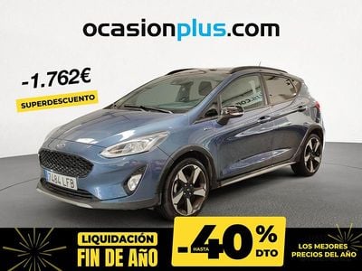 Azul Usado 2020 Ford Fiesta Active Utilitario | 13.890 € (Precio justo)