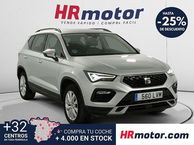 Usado Seat Ateca Style 150 CV (110 kW) 2021 Gris / plata SUV