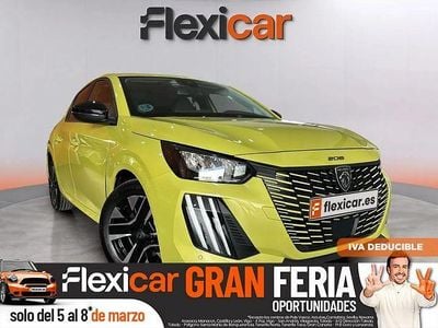 Usado Peugeot 208 Allure 100 CV (73 kW) 2025 Amarillo Utilitario