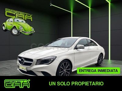 Usado Mercedes CLA200 136 CV (100 kW) 2013 Blanco Berlina