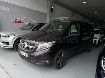 Usado Mercedes V220 Avantgarde 163 CV (119 kW) 2017 Negro Monovolumen