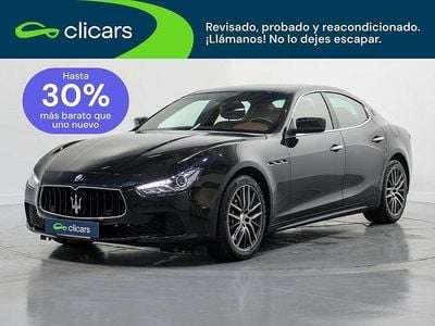 Usado Maserati Ghibli 275 CV (202 kW) 2016 Negro Berlina