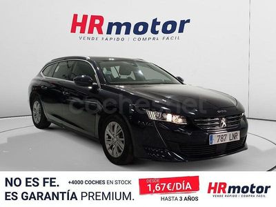Usado Peugeot 508 SW Active 131 CV (96 kW) 2021 Negro Familiar