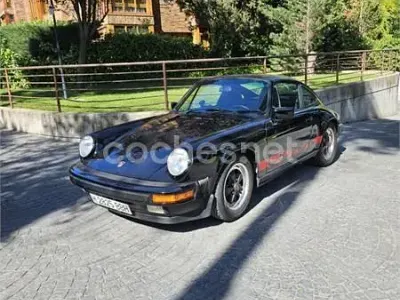 Käytetty Porsche 911 Carrera 231 HP (169 kW) 1986 Musta Coupe - kaksiovinen