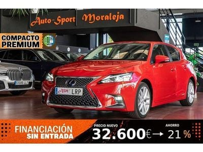 Rojo Usado 2021 Lexus CT200h Executive Line Utilitario | 23.900 € (Precio justo)
