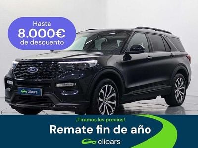 Negro Usado 2021 Ford Explorer ST-Line SUV | 40.890 € (Precio justo)