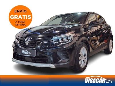 Usado Renault Captur Intens 90 CV (66 kW) 2022 Negro SUV