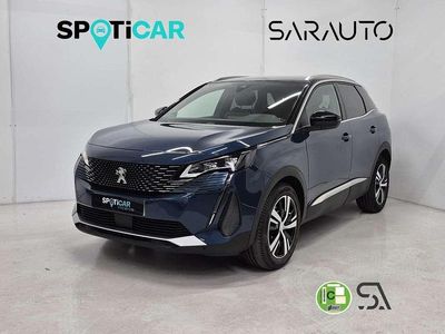 Usado Peugeot 3008 GT 131 CV (96 kW) 2021 Azul SUV