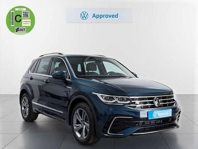 Usado VW Tiguan R-line 150 CV (110 kW) 2022 Azul SUV