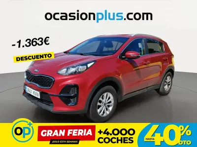 Usado Kia Sportage 132 CV (97 kW) 2019 Rojo SUV