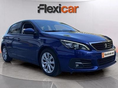 Usado Peugeot 308 Access 110 CV (80 kW) 2020 Azul Utilitario