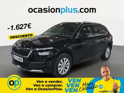 Usado Skoda Kamiq Ambition 110 CV (80 kW) 2022 Negro SUV