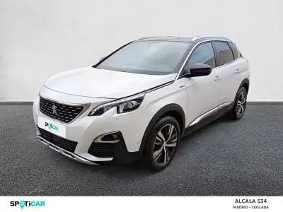 Usado Peugeot 3008 GT-line 130 CV (95 kW) 2019 Blanco SUV