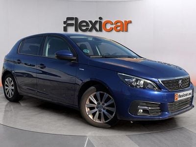 Usado Peugeot 308 Style 131 CV (96 kW) 2020 Azul Berlina