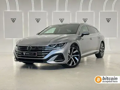 Usado VW Arteon R-line 218 HP (160 kW) 2021 Cinzento Carrinha