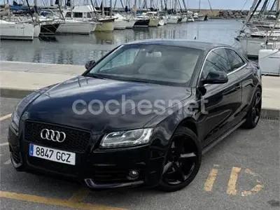 Usado Audi A5 240 CV (176 kW) 2009 Negro Coupe