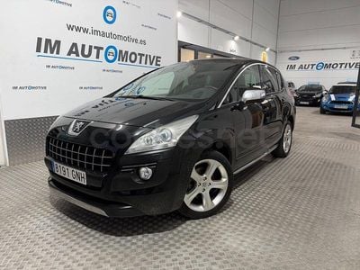 Usado Peugeot 3008 Sport 150 CV (110 kW) 2009 Negro Familiar