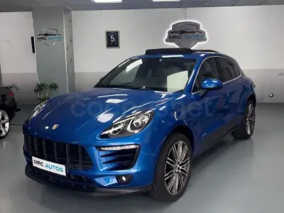 Usado Porsche Macan S 258 CV (189 kW) 2016 Azul SUV
