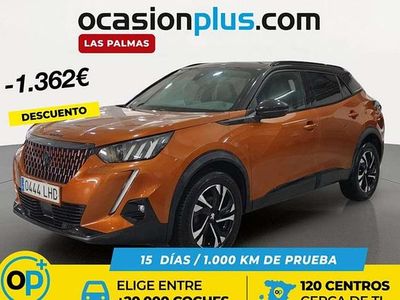 Usado Peugeot 2008 GT-line 131 CV (96 kW) 2020 Naranja SUV