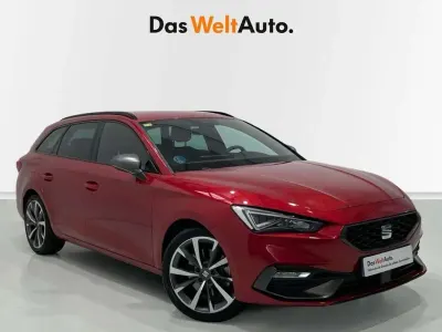 Usado Seat Leon ST FR 150 CV (110 kW) 2020 Rojo Familiar