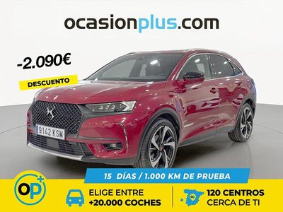 Usado DS Automobiles DS7 Crossback Performance 225 CV (165 kW) 2018 Rojo SUV