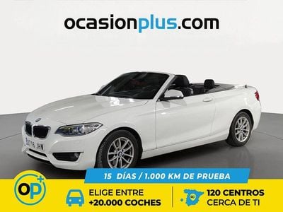 Usado BMW 220 190 CV (139 kW) 2015 Blanco Descapotable