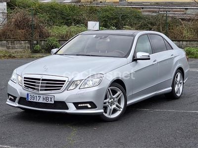 Usado Mercedes E350 Avantgarde 252 CV (185 kW) 2012 Gris / plata Berlina