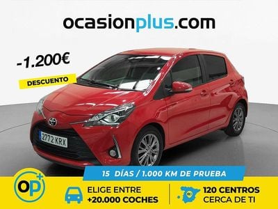 Usado Toyota Yaris Active 69 CV (50 kW) 2018 Rojo