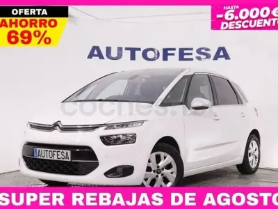 Usado Citroën C4 Picasso Feel 120 CV (88 kW) 2016 Blanco Monovolumen