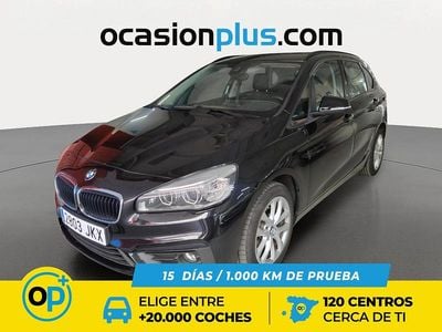 Usado BMW 218 Active Tourer 150 CV (110 kW) 2015 Negro Monovolumen
