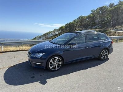 Usado Seat Leon ST FR 150 CV (110 kW) 2016 Azul Familiar